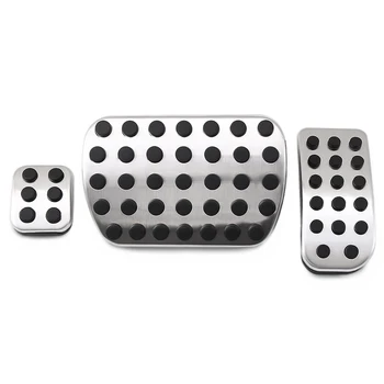 

3Pcs Stainless Rubber For Mercedes-Benz V-Class Viano Vito Metris W639 W447 Gas Brake Pedal Cover Accelerator Pad Accessories