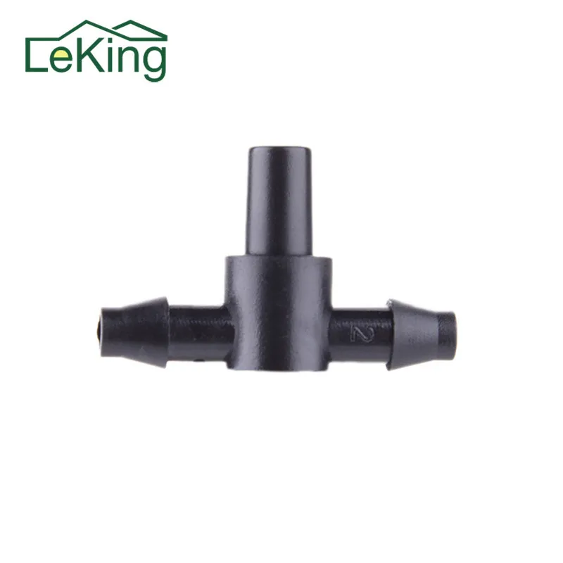 

20pcs 4/7 mm Shunt Tube Connected with Tee Pipe Sprayer Sprinkler Drip Irrigation Supplies For Garden Farms LeKing 34g
