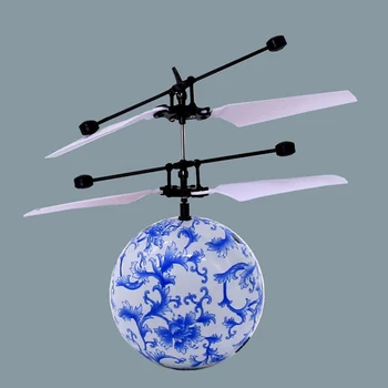 

ABWE Best Sale Infrared Induction Drone Flying Flash LED Lighting Ball Helicopter Child Kid Toy Gesture-Sensing No Need To Use