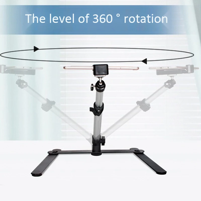 Фотосъемка регулируемая настольная подставка Набор мини монопод+ зажим для телефона заполняющий светильник Bluetooth управление