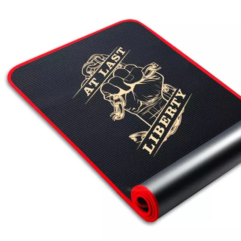 

10mm Natural Rubber Health Yoga Mat Men Women Brand Fitness Mattress Keep Fit Pad Exercise Cusion Lose Weight Non-slip Yoga Mats