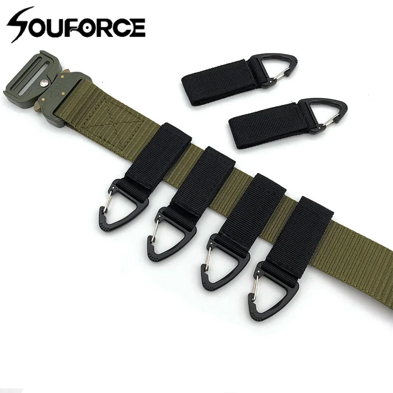 

Multi-functional Outdoor Tactical Equipment High Quality Nylon Webbing Key Chain Hang Buckle Oleo Hook Belt Carabiner Backpack