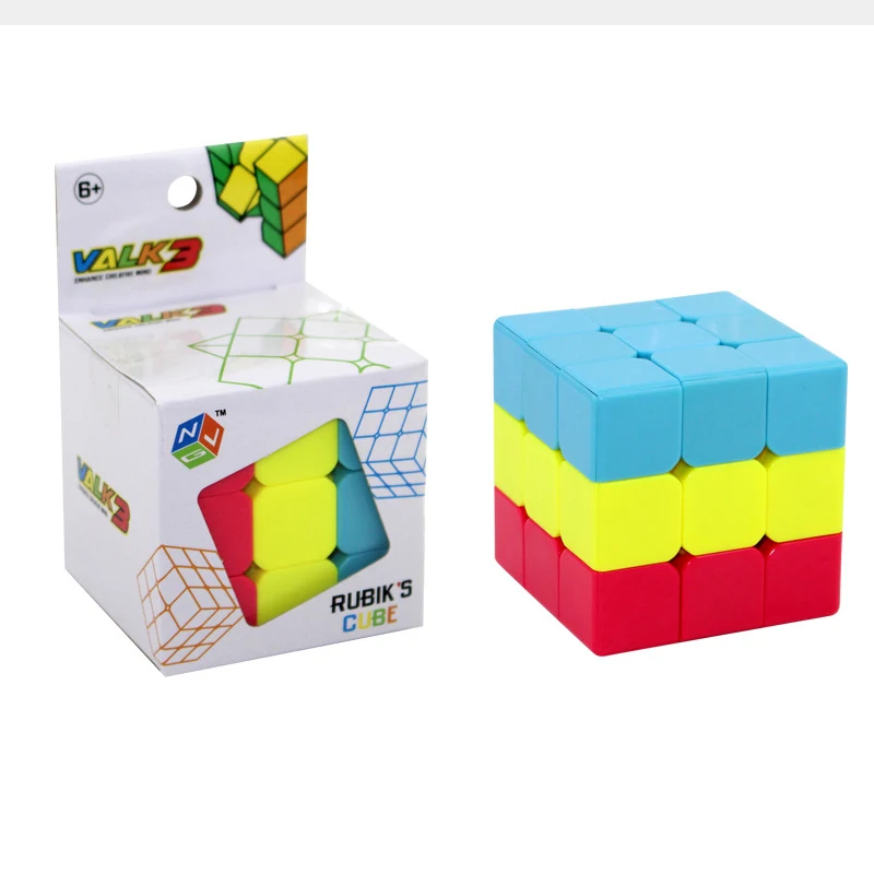 3x3x3 скоростной волшебный куб головоломка детские игрушки красочный обучающая