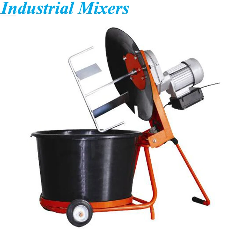 

50L Vertical Cement Mortar Paint Mixer Grouting Machine Feed Material Mixer Dry And Wet Dual Use Mixing Equipment XGM-80D