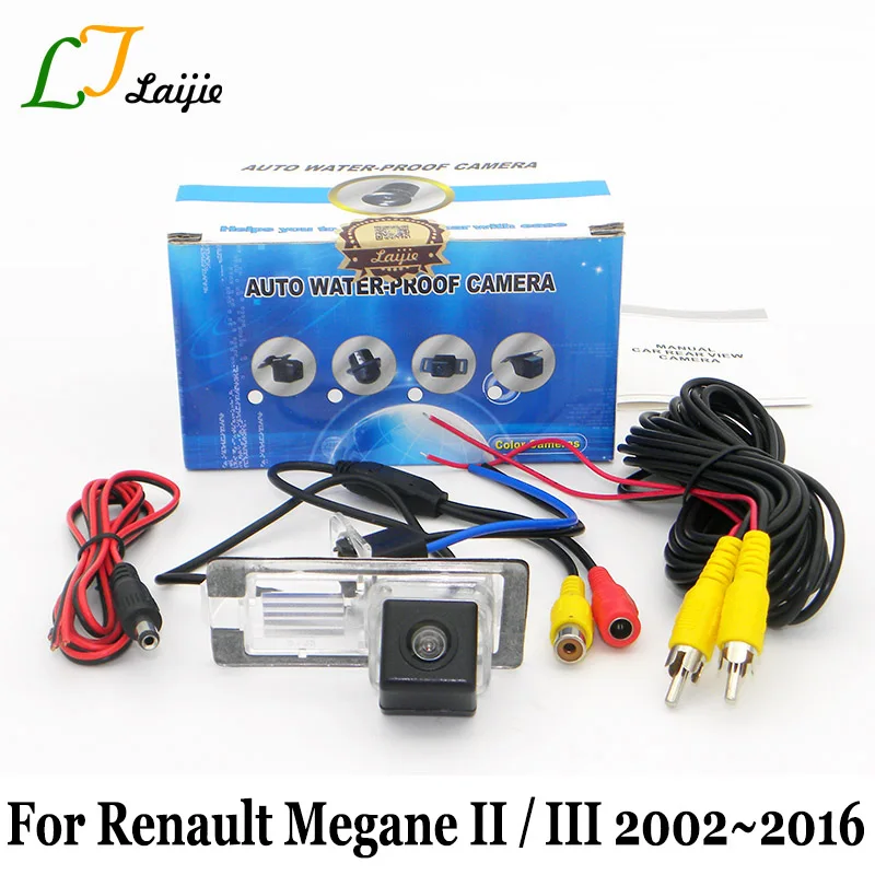 Автомобильная камера заднего вида для Renault Megane 2 3 II III 2002~ /HD CCD Водонепроницаемая широкоугольный объектив Автомобильная камера заднего вида