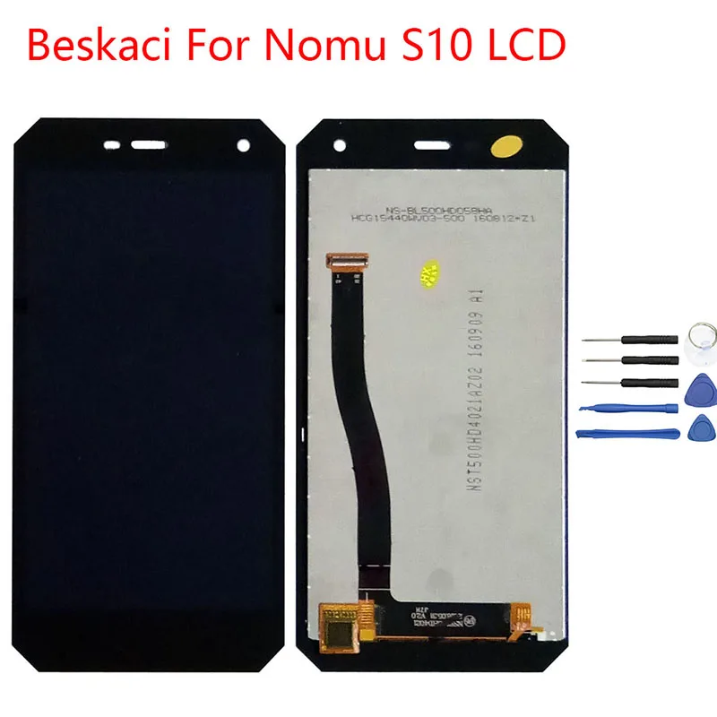 Beskaci 5 0 дюймов ному S10 ЖК-дисплей Дисплей Сенсорный экран Панель планшета