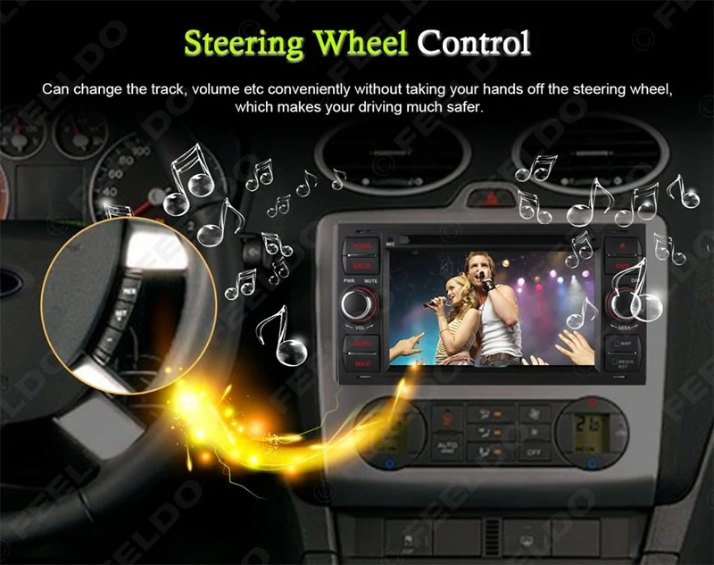Clearance FFELDO 7" inch Black Panel Android 6.0 Quad Core DDR3 2G/4G LTE Car DVD GPS Radio Head Unit For Ford Focus/Focus II/Galaxy 4 Clearance FFELDO 7" inch Black Panel Android 6.0 Quad Core DDR3 2G/4G LTE Car DVD GPS Radio Head Unit For Ford Focus/Focus II/Galaxy 4