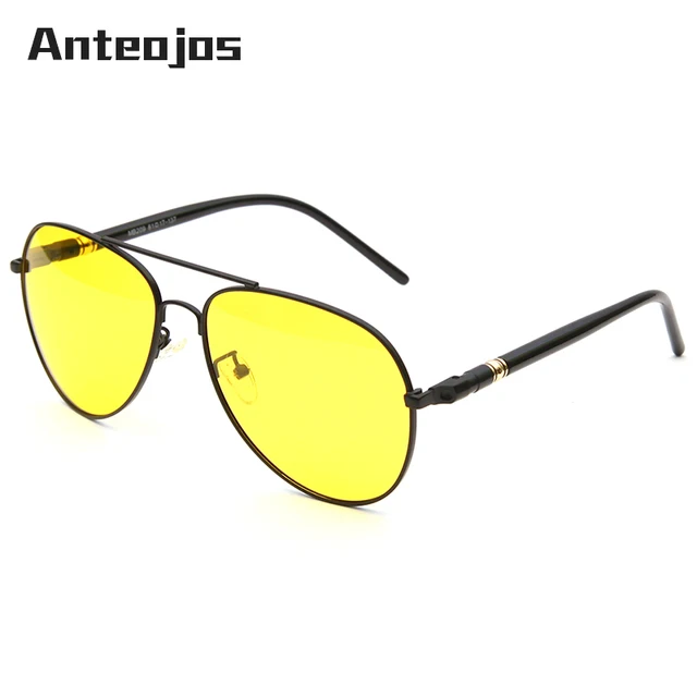 ANTEOJOS Anti Blue Light Yellow Sunglasses Polarized Sunglasses Women