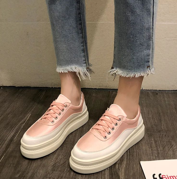 

White Sneakers Women Canvas Shoes Women Fashion Vulcanize Shoes Spring Casual Zapatillas Mujer