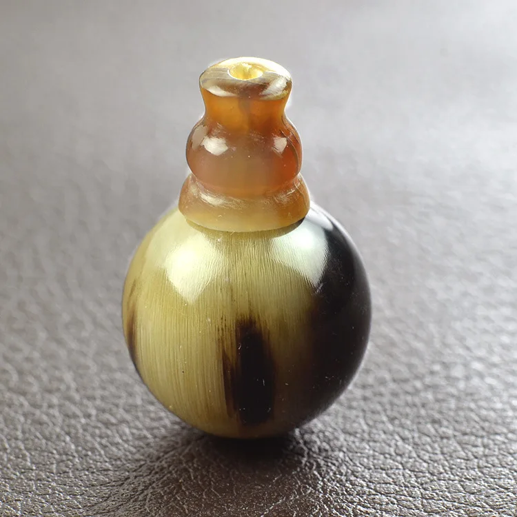 Аутентичные бусины Ox Horn с тремя звеньями и головой Будды аксессуары сделай сам