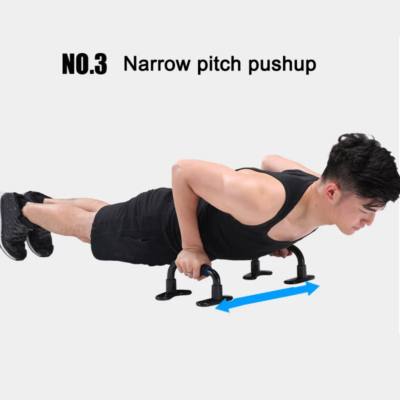 

1 Pair Push Up Stands Fitness Exercise Chest Exercise Body Building Equipment ZJ55