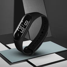 Силиконовый ремешок светодиодный для мужчин часы женщин браслет белый светильник светодиодный мужские цифровые часы Hodinky Ceasuri Relogio Masculino