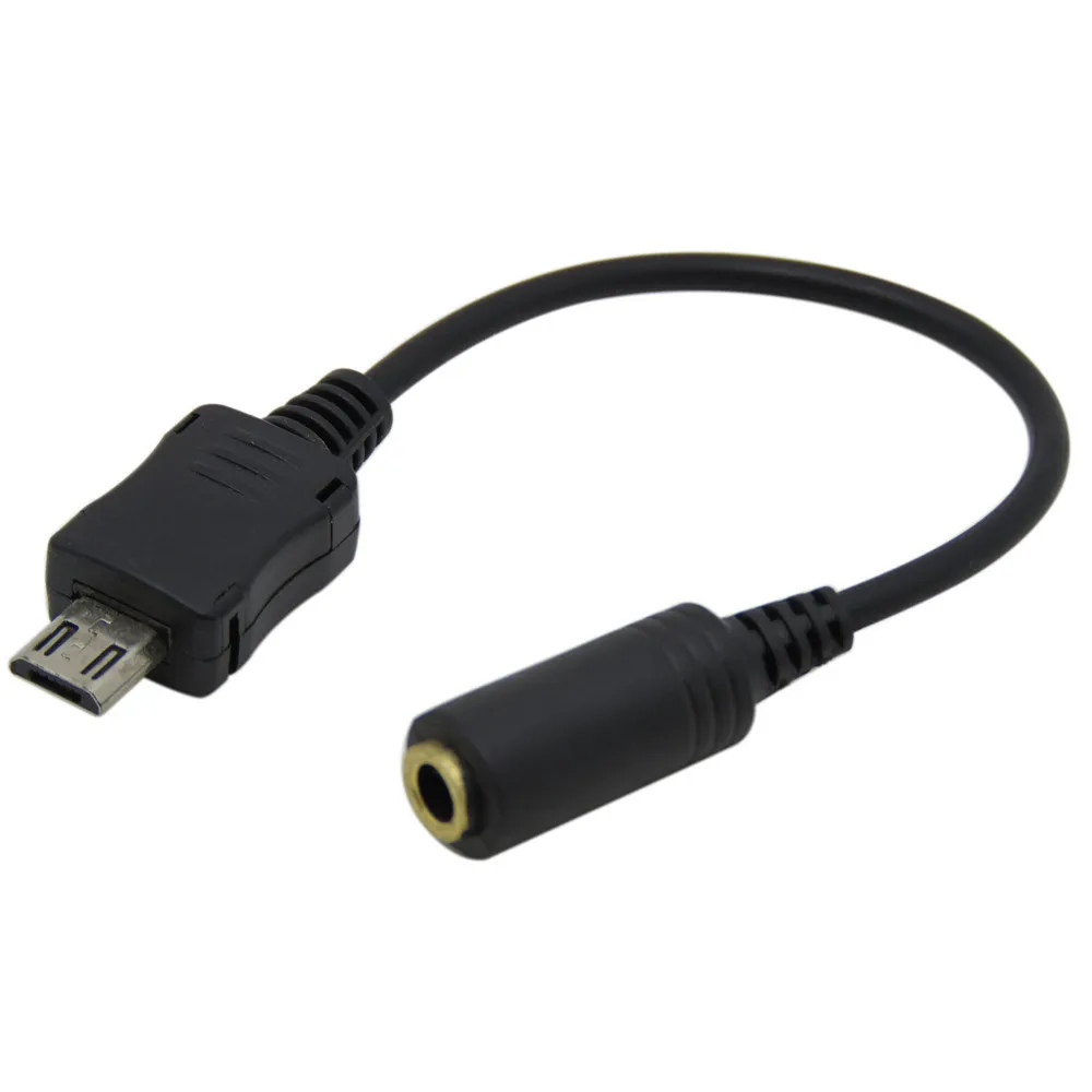 2 шт. Micro USB штекер в DC 3 5 мм аудио адаптер соединителя гнезда типа rca кабель для OPPO