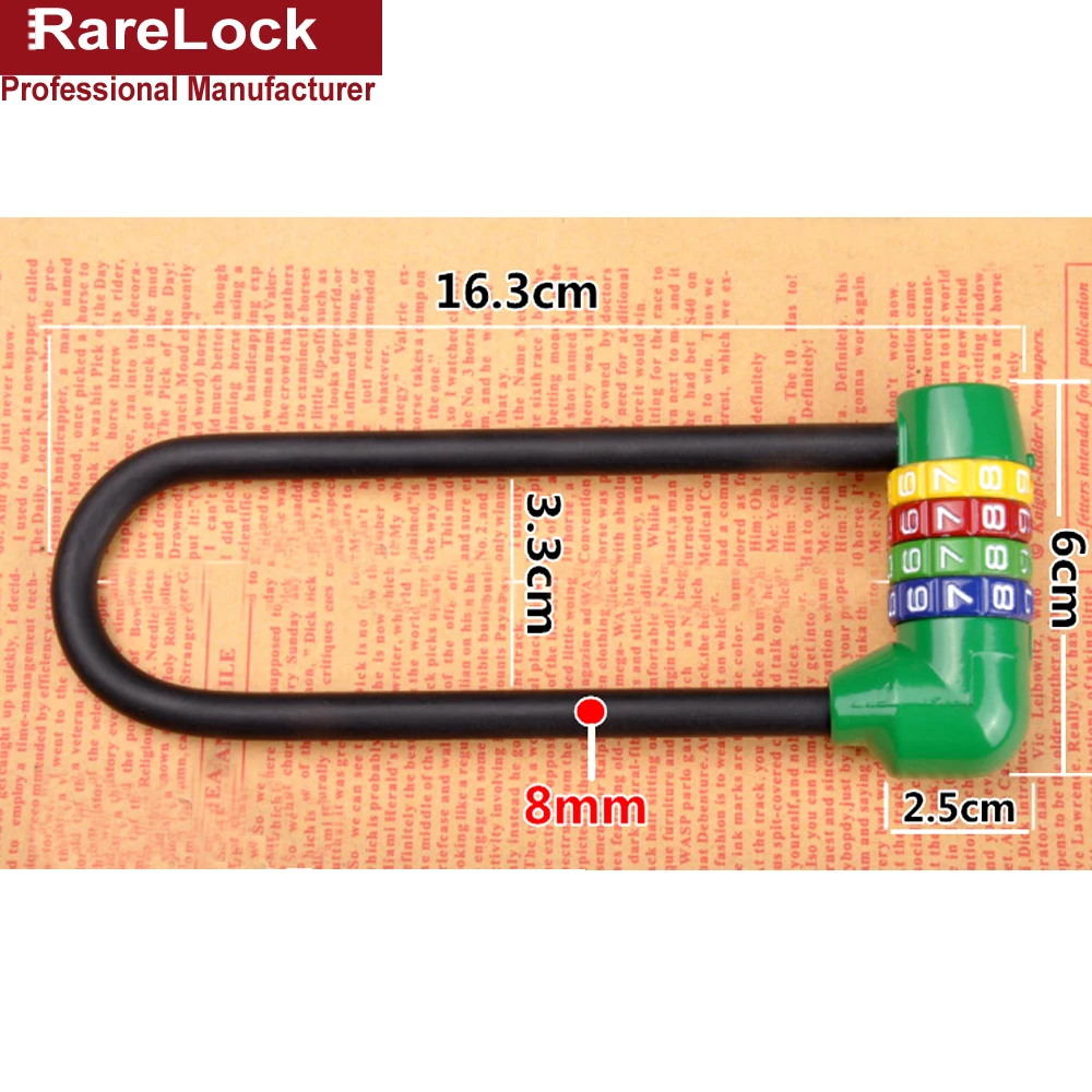 Rarelock مستلزمات أعياد الميلاد الجمع قفل قفل برمز ل مجلس الوزراء الباب دراجة نارية سيارة التصميم دولاب DIY أنا