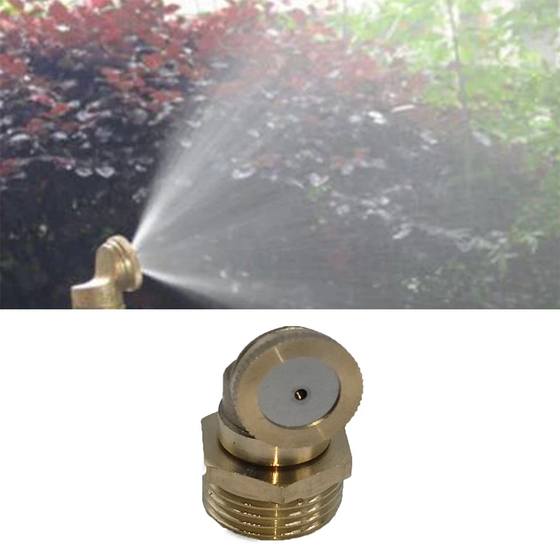 Micro Mist Nozzles Water Spray Nozzle Garden Sprinkler Adjustable Spray