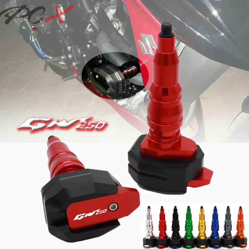 

Frame Sliders Crash Protector For SUZUKI GW250 Inazuma GW 250 2013-2018 Motorcycle Bobbins Falling Protection