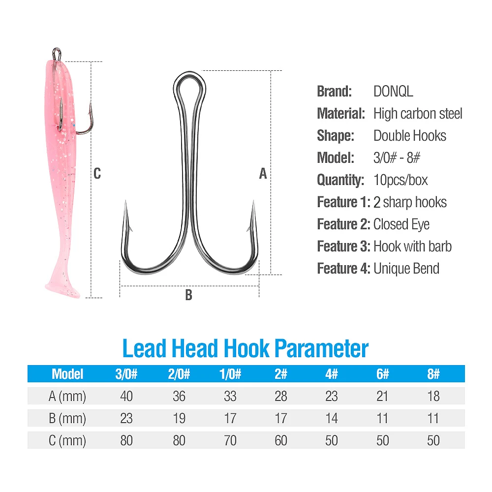 DONQL 10pcs Set Double 