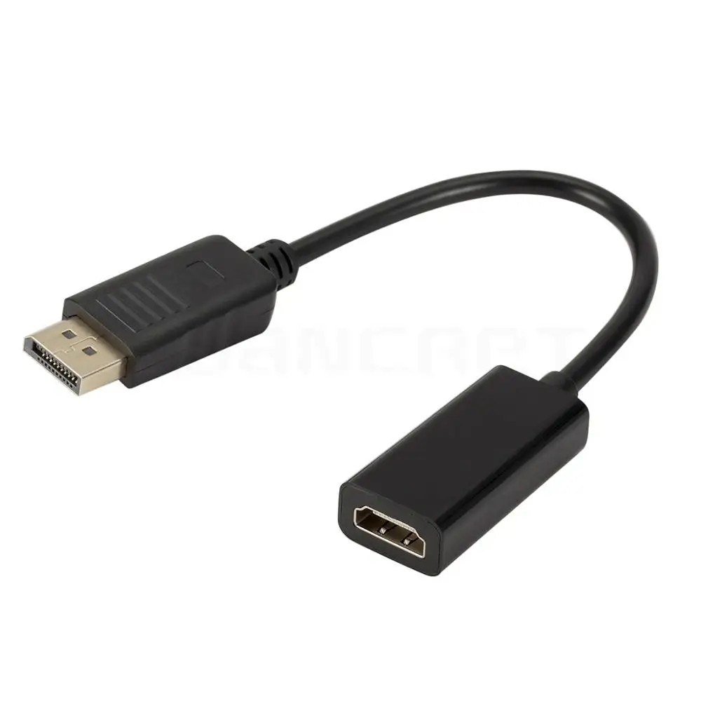 Video Cable Convert Displayport DP to HDMI Port Cable Male-Female Adapter for Computer HDTV Monitor Projector Support 1080P Video Cable Convert Displayport DP to HDMI Port Cable Male-Female Adapter for Computer HDTV Monitor Projector Support 1080P