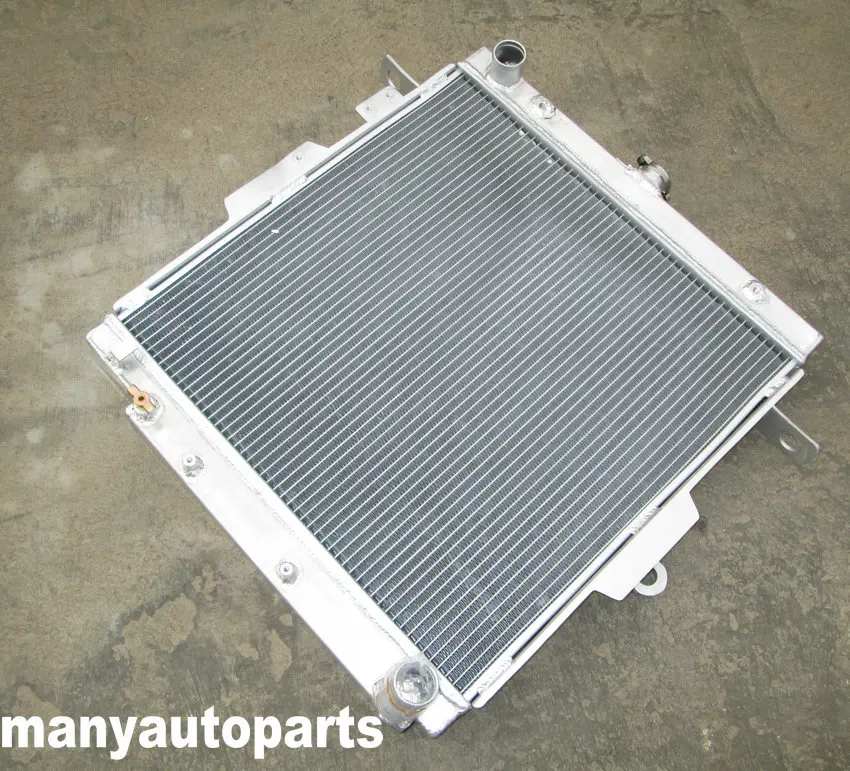 Full alloy radiator+ FAN FIT FOR TOYOTA LAND CRUISER HZJ70/ HZJ73/HZJ77 1HZ 4.2L DIESEL