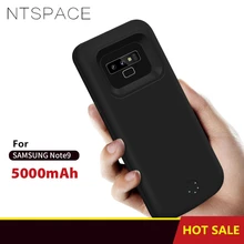 5000 мАч Внешний аккумулятор зарядное устройство чехол для samsung Galaxy Note 9 чехол для питания запасной блок питания аккумулятор чехол для зарядки