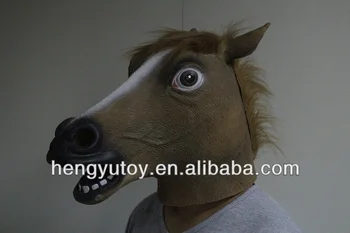 

2013 horse Mask Whoot Aswesome promotion item Rubber Fancy Dress Chrismas Gift