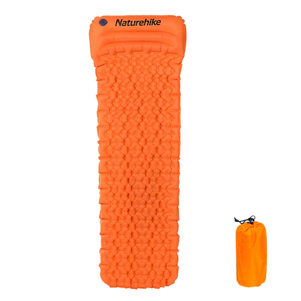 Camping Mat Inflatable Pad Camping Inflating Ground Mattress ... - Camping Mat Inflatable PaD Camping Inflating GrounD Mattress Backpacking Climbing Lightweight Sleeping PaD Built In Pillow