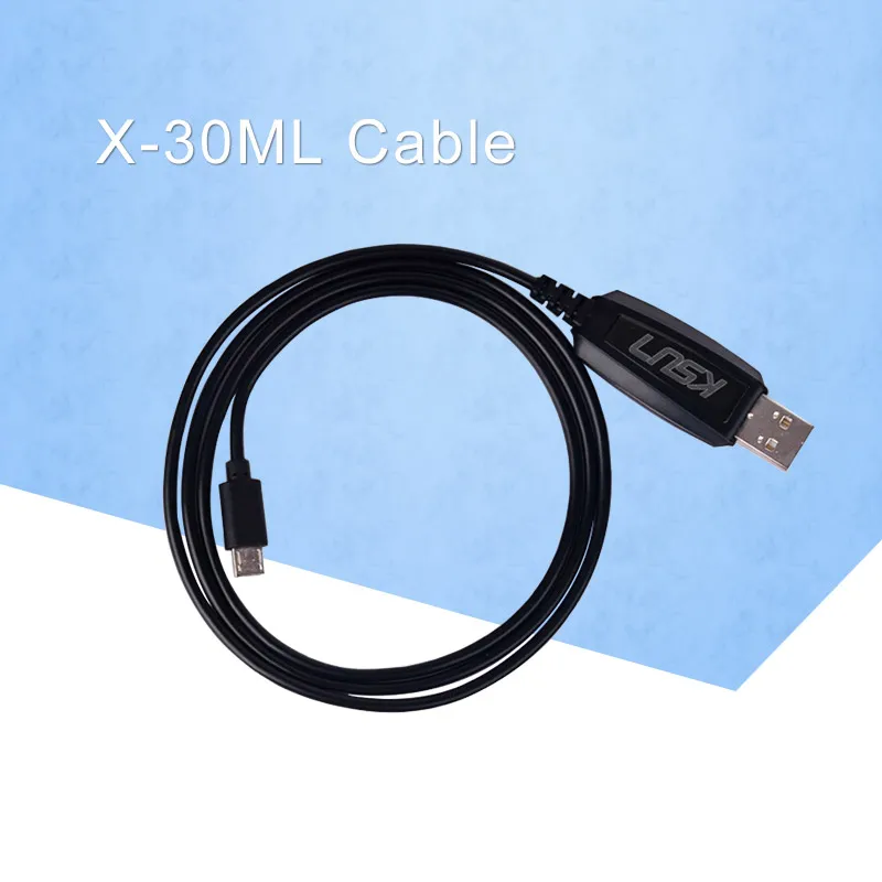 KSUN X-30ML Walkie Talkie специализированный кабель для программирования