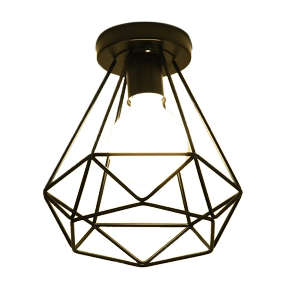 

Chandelier 2019 most popular ceiling type spherical Nordic style black metal acrylic bedroom decoration LED lights #4M08