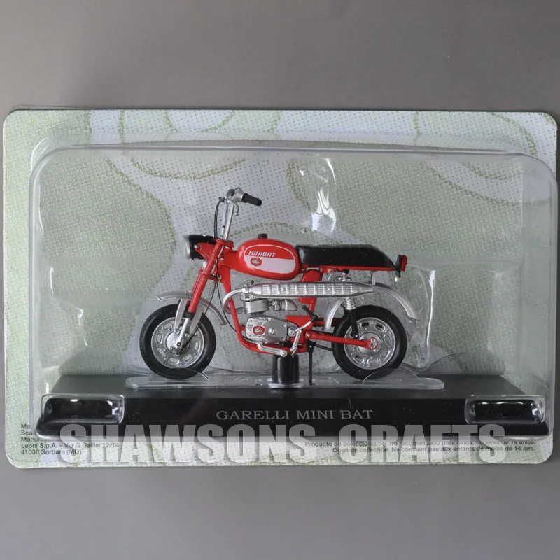 

Diecast Model Toys 1:18 Garelli Mini Bat CUB Motorbike Motorcycle Miniature Replica