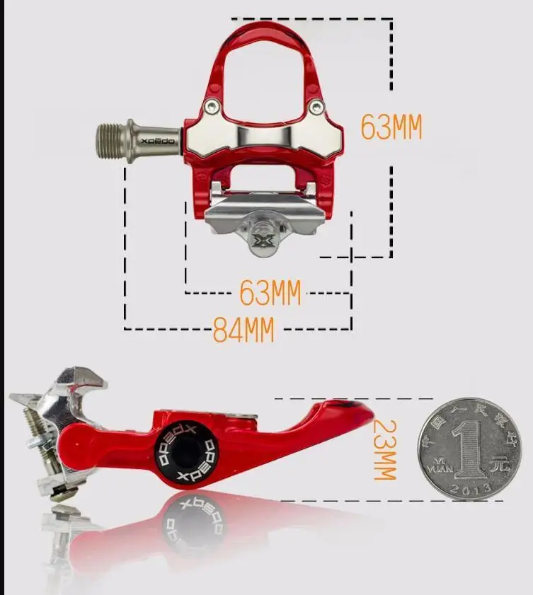 Xpedo тяга 7(XRF07MC) дорожный велосипед герметичные сверхлегкие педали с эффектом Keo совместимые бутсы самоблокирующиеся педали 235 г Магниевый сплав