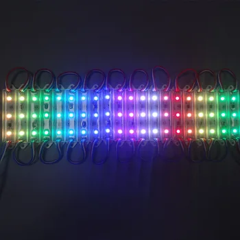 

3 lights T7515 LED patch module WS2801 5050 full color patch module 6803 waterproof patch module