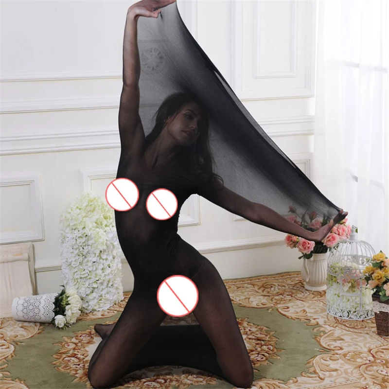 

Sexy Perspective Lingerie Set Solid Perspective Pure Pajamas Underwear Suit