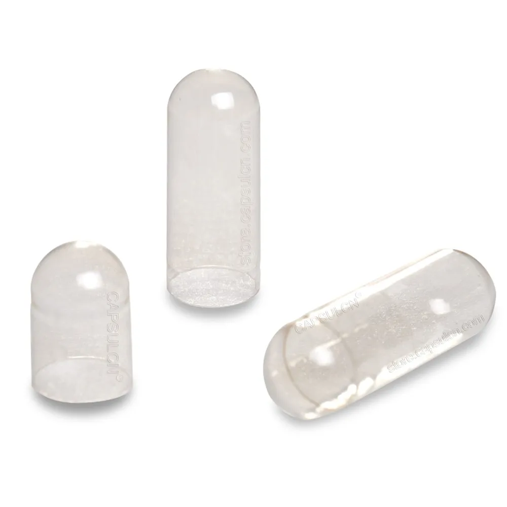 

Top quality 1000 pcs/Carton Size 00 Hard Gelatin Separated Capsules For Capsule Filler machine 00#
