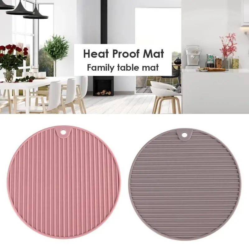 

Mini Silicone Drink Coaster Placemats Thick Cup Mug Bottle Placemats Nonslip Table Cup Mat Safe Pad