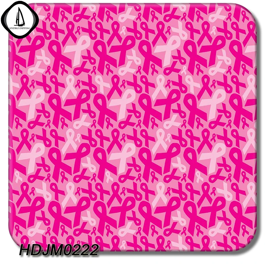 

Free Shipping Top Selling HDJM0222 0.5M Width 2M 10M 20M Length Pink SymbolImage Hydrographic Image Water Transfer Printing Film