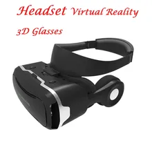 VR Shinecon Headset Virtual Reality 3D Glasses for Iphone for Samsung for Other Brand Phones Smart phones With 4-6 Inches Screen