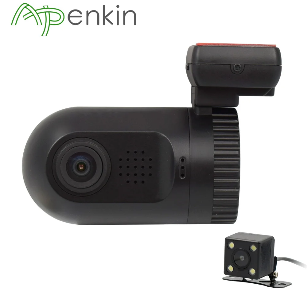 Arpenkin Mini 0801S Автомобильный видеорегистратор Full HD 1080P видео регистратор двойной