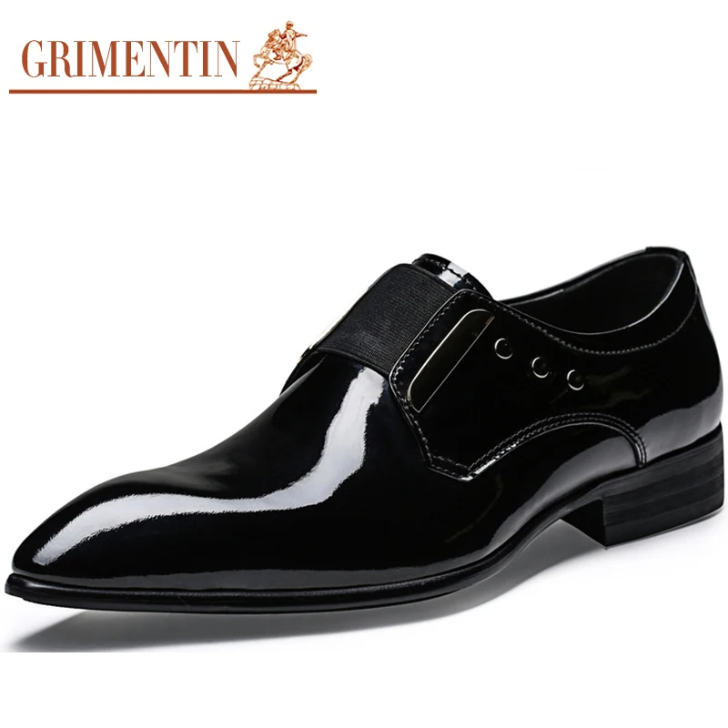 black designer dress shoes