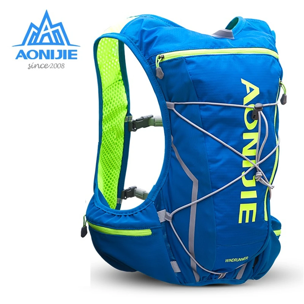 

AONIJIE 10L Outdoor Sport Running Backpack Marathon Trail Running Hydration Vest Pack for 2L Water Bag Cycling Hiking Bag E904S