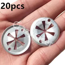 20x for Volkswagen VW Audi Ford Metal Hood Bonnet Under Engine Insulation Cover Auto Car Accessories