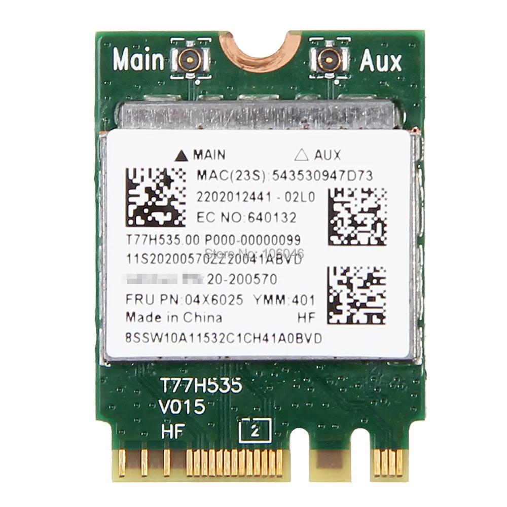 Banda novo realtek rtl8723be 802 11bgn 300mbps wifi sem fio ngff cart o