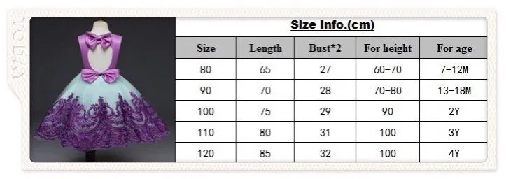 2019 new model baby girl flower wedding dress