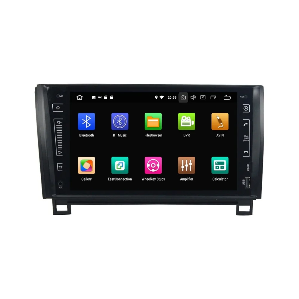 Perfect 9" Android 8.0 Car Audio DVD Radio GPS for Toyota Sequoia Tunda 2012 4GB RAM Bluetooth WIFI USB Mirror-link 32GB ROM 2