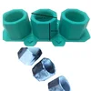 Moldes de concreto, molde de silicona para macetas de Cactus y flores, molde de cerámica para moldes artesanales de arcilla, suministros de moldes para tazas de concreto para jardinería del hogar ► Foto 3/6