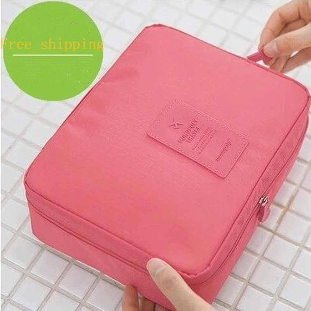 غسل الغرور طقم أدوات تجميل سفر Necessaire المكياج الضرورات ماكياج منظم حقيبة مستحضرات التجميل للنساء الجمال حالة الحقيبة حقيبة يد غسل الغرور طقم أدوات تجميل سفر Necessaire المكياج الضرورات ماكياج منظم حقيبة مستحضرات التجميل للنساء الجمال حالة الحقيبة حقيبة يد