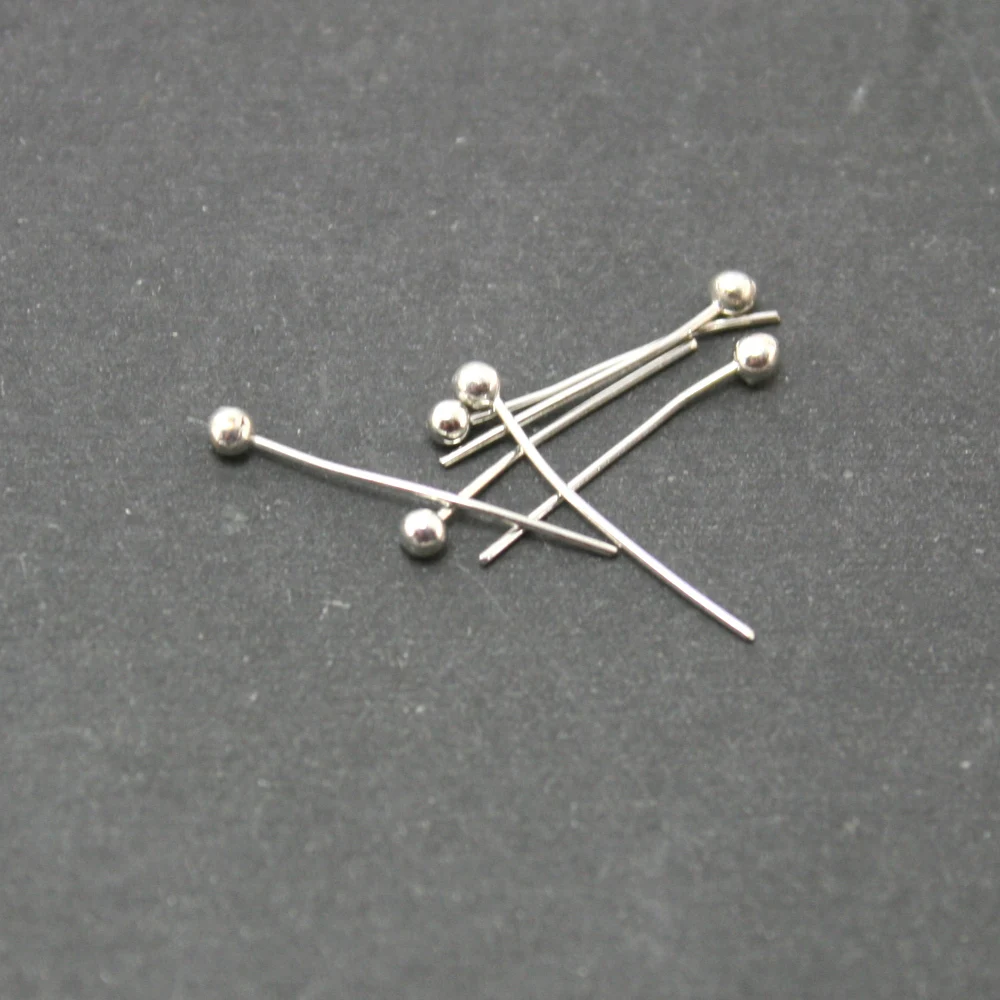 Hot Fashion прибл. 100 шт./лот белая медная булавка в форме шара 16 мм|ball pins|pin fashioncopper pins |