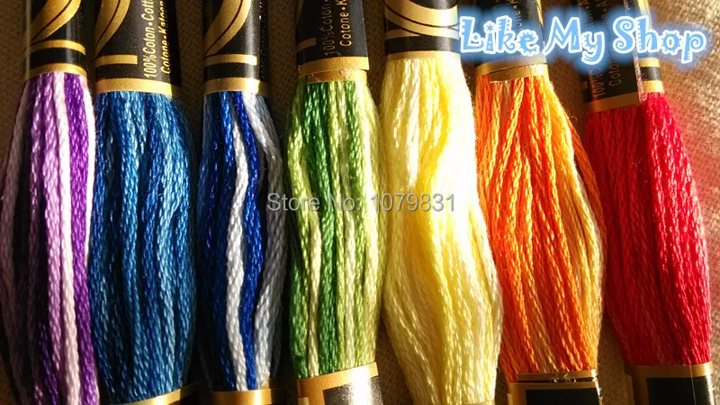 

Free shipping similar DMC Color Variations embroidery cotton thread for cross stitch 35 color available