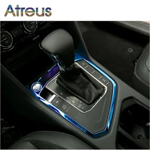 Atreus, 1 шт., автомобильная ручка панели переключения передач, накладка, наклейки для VW Tiguan 2 MK2, аксессуары для Volkswagen Tiguan