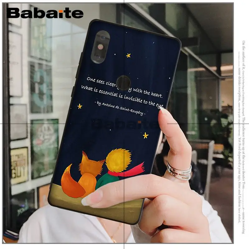 Babaite The Little Prince Colorful Phone Accessories Case for Xiaomi Mi 6 Note3 8 8SE Redmi 5 5Plus Note4 4X Note5 Cellphones Babaite The Little Prince Colorful Phone Accessories Case for Xiaomi Mi 6 Note3 8 8SE Redmi 5 5Plus Note4 4X Note5 Cellphones