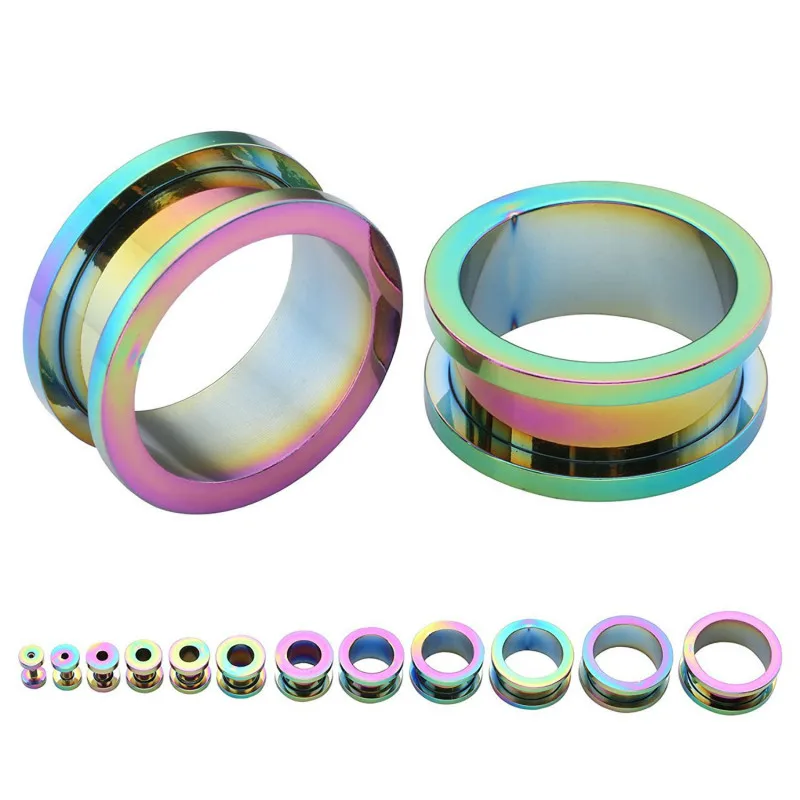 

Fashion jewelry stainless steel Gauges For Ear auricle ears for expanding ear hole ear amplifier stretching ear Vintage